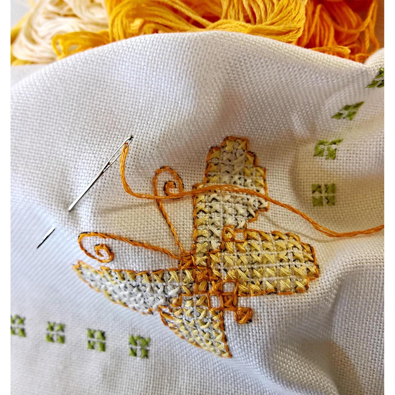 Aros de Bordado Celley Ovalados Vintage 3 Pcs 18x25 cm