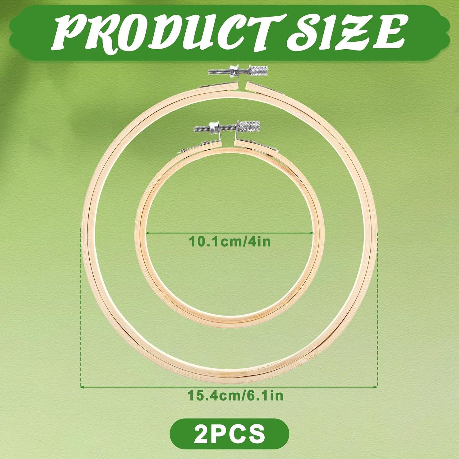 Aros de Bordado Redondos Simarro 10cm y 15cm de Bambú