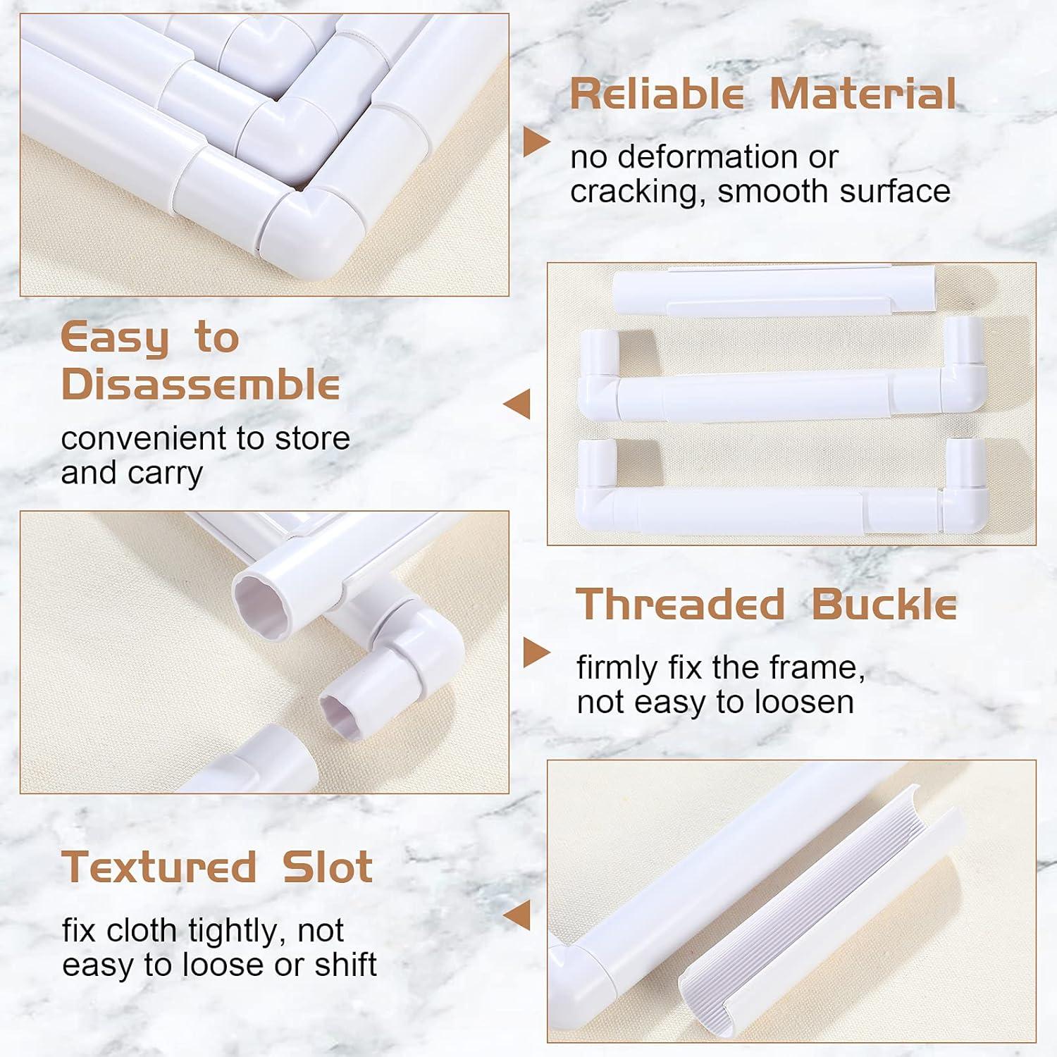 Aros de Bordado Janinka 3 Pcs Rectangulares 15.24-27.94 cm