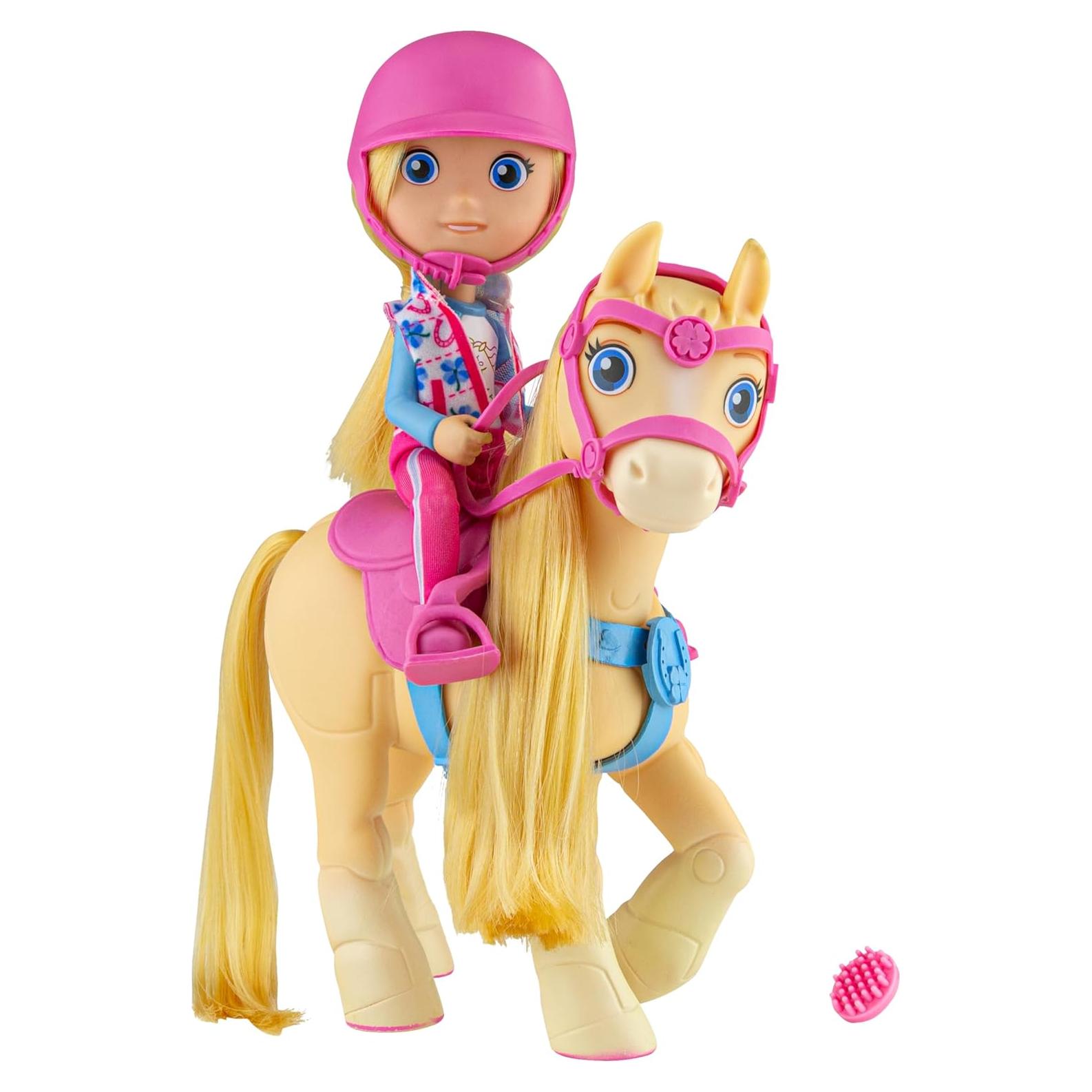 Conjunto Muñeca y Pony Breyer Piper y Spark 15 cm