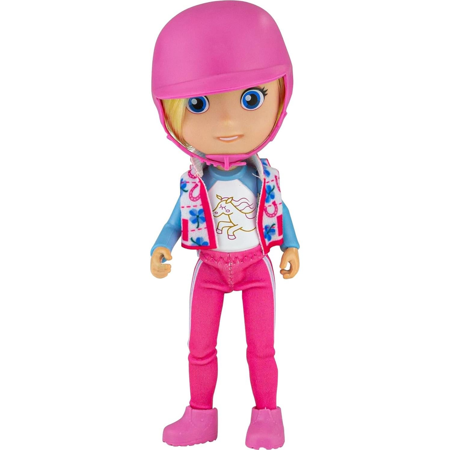 Conjunto Muñeca y Pony Breyer Piper y Spark 15 cm