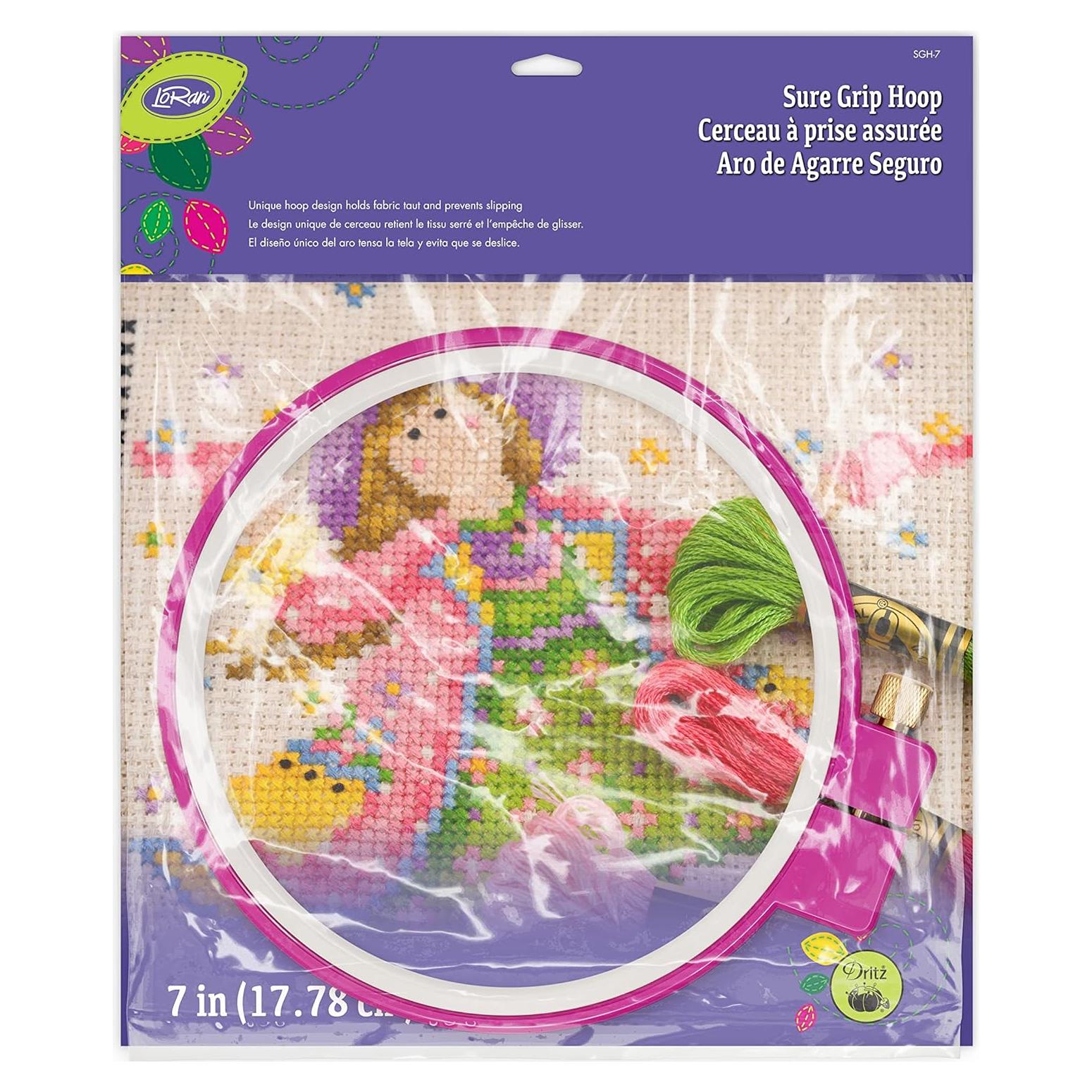 Aro de Agarre Seguro Dritz 17.78 cm para Bordado