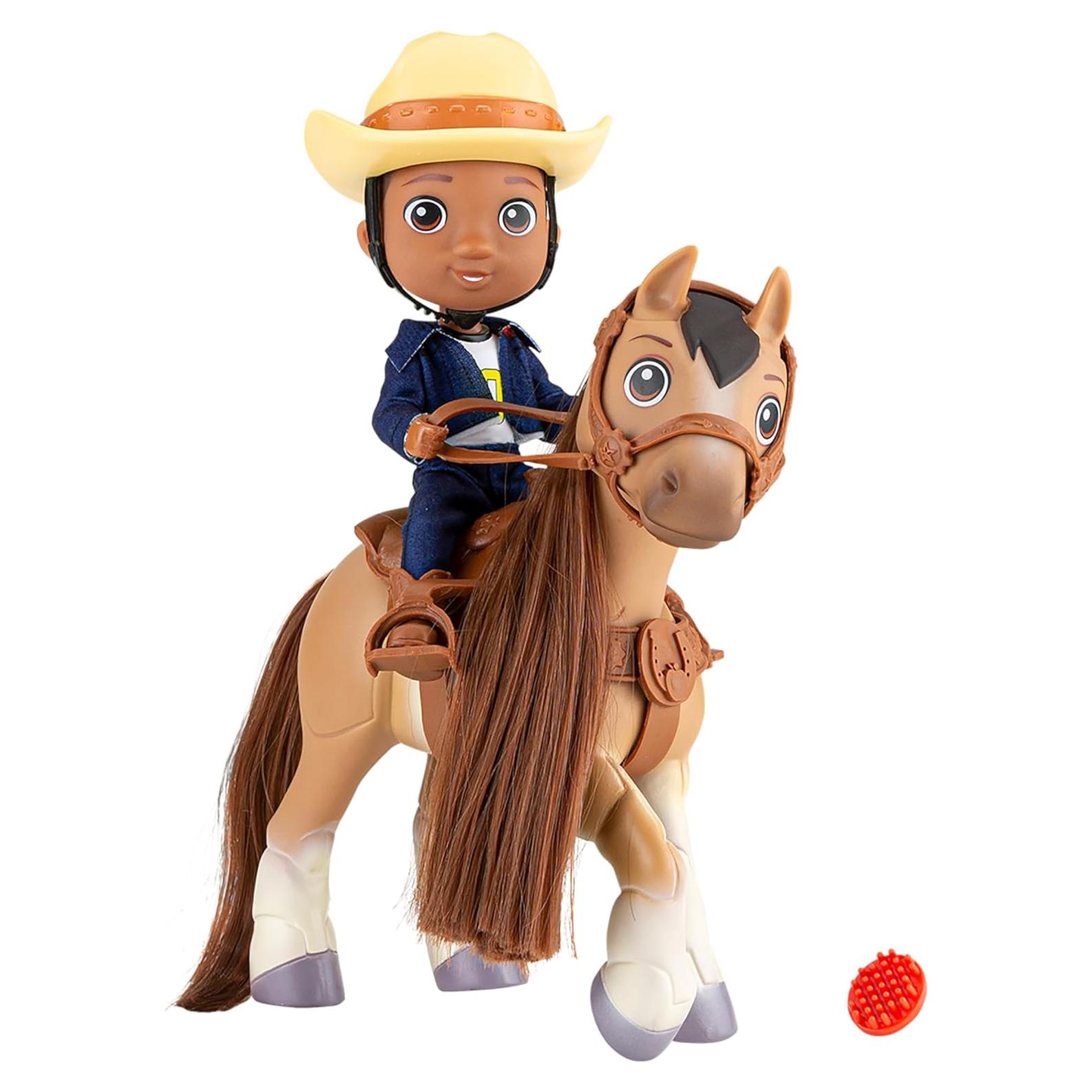 Conjunto Muñeca y Pony Breyer Casey y Tuck 15 cm