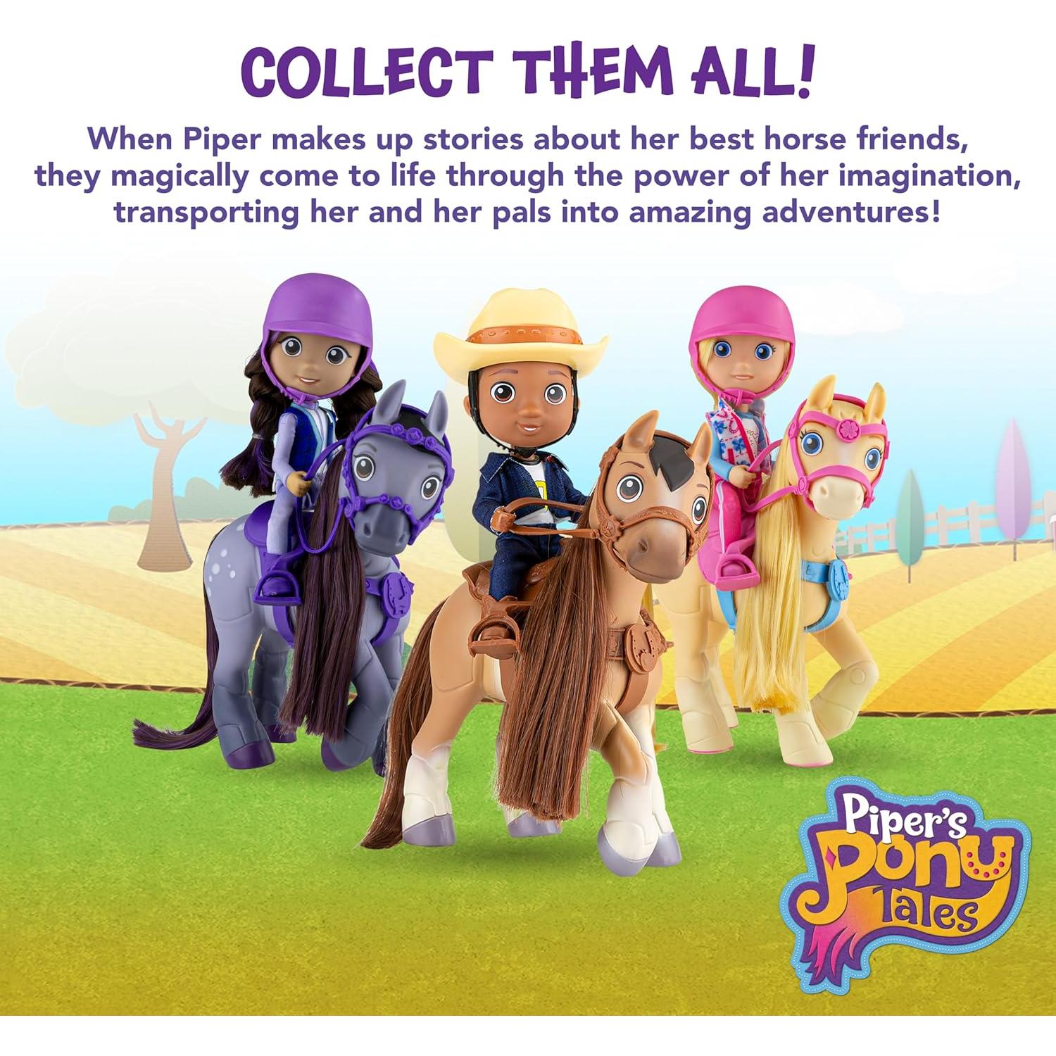 Conjunto Muñeca y Pony Breyer Casey y Tuck 15 cm