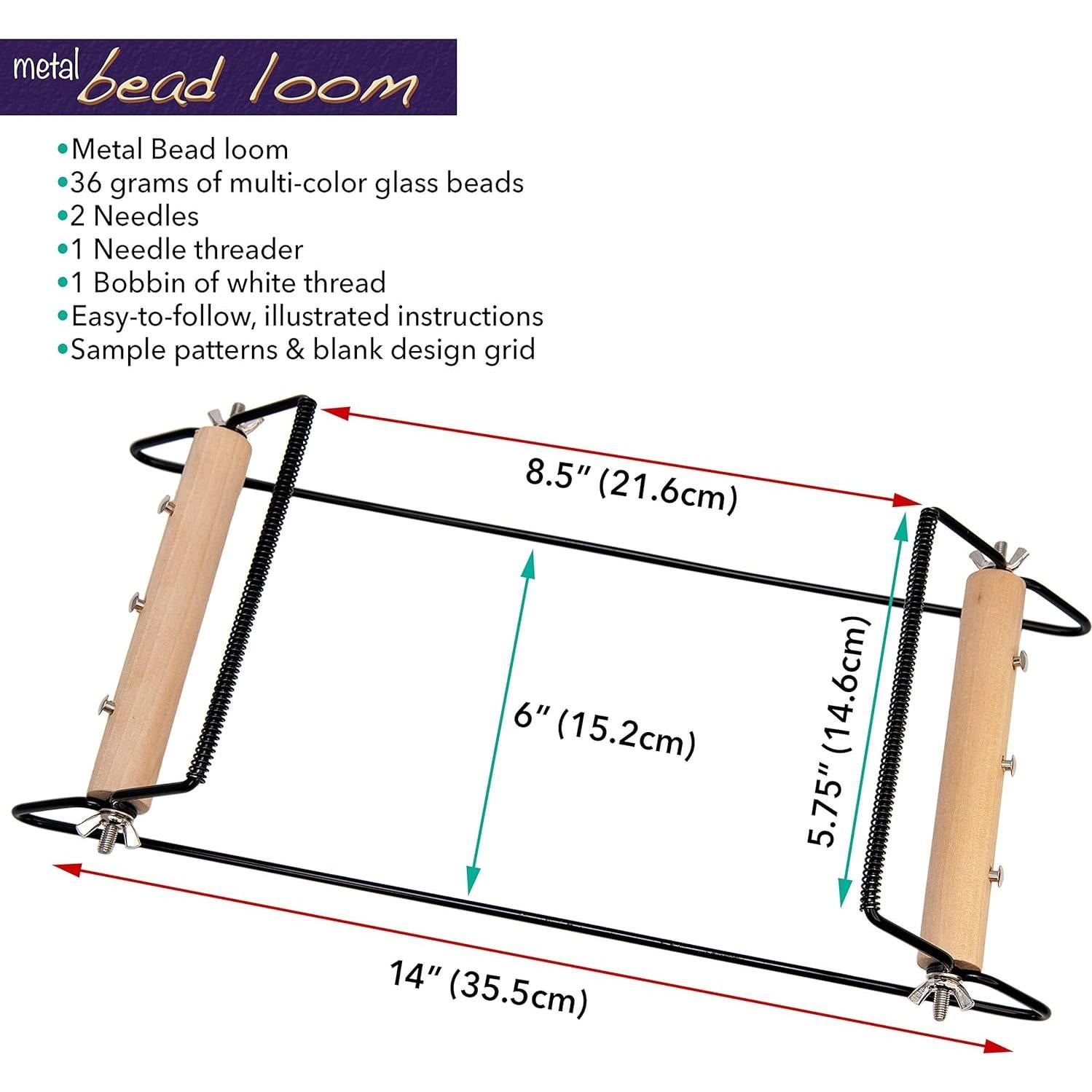 Kit de Telar de Cuentas The Beadsmith Extra Ancho 36.83x21.59cm