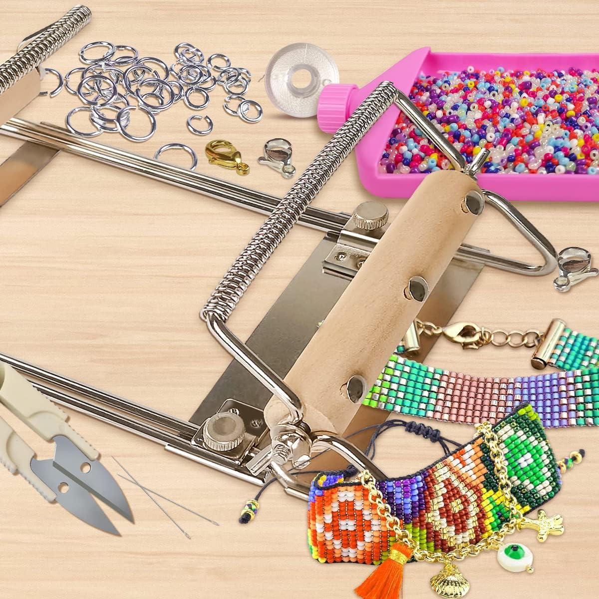 Kit de Telar de Perlas Hobbyworker con Perlas y Accesorios