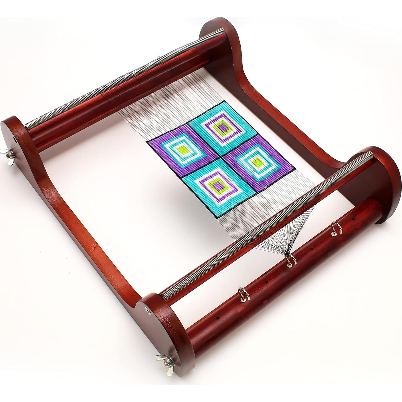 Telar de Cuentas de Madera The Beadsmith 31.75x33.02 cm