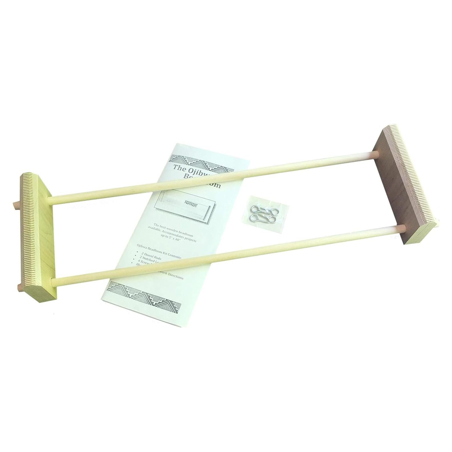 Telar de Cuentas Ojibwa The Beadsmith 12.7x101.6cm Madera