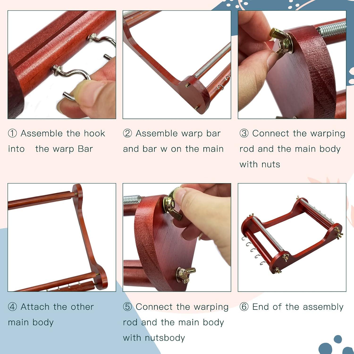 Kit de Telar de Perlas de Madera INDIVSHOW 20g Semilla