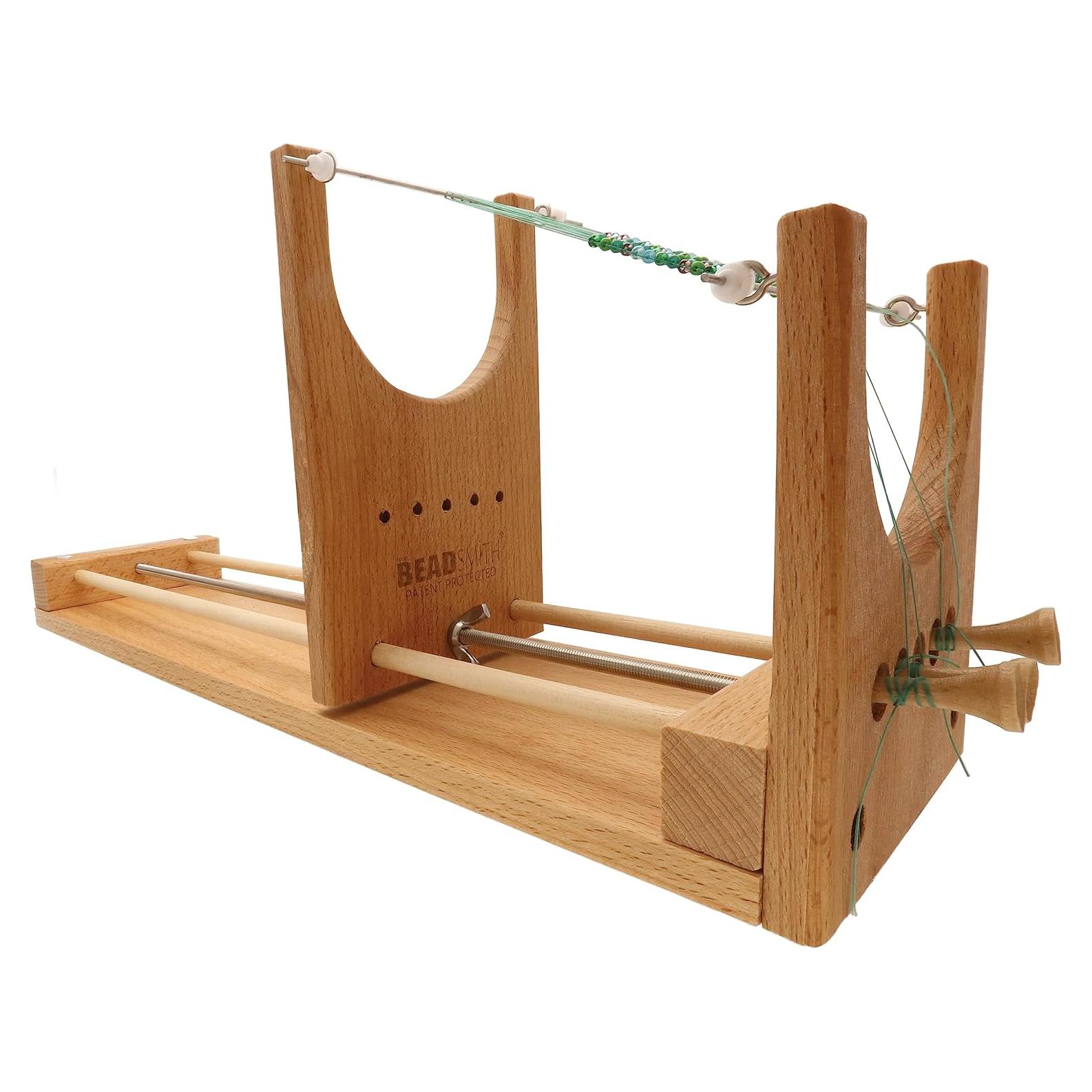Telar de Cuentas The Beadsmith RV-LOOM2 Ajustable Madera