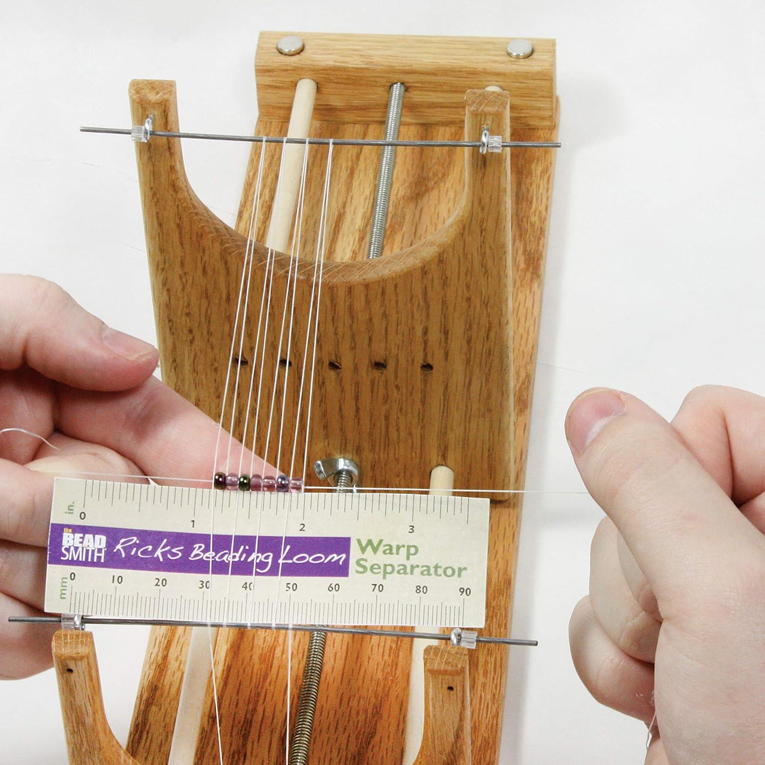 Telar de Cuentas The Beadsmith RV-LOOM2 Ajustable Madera