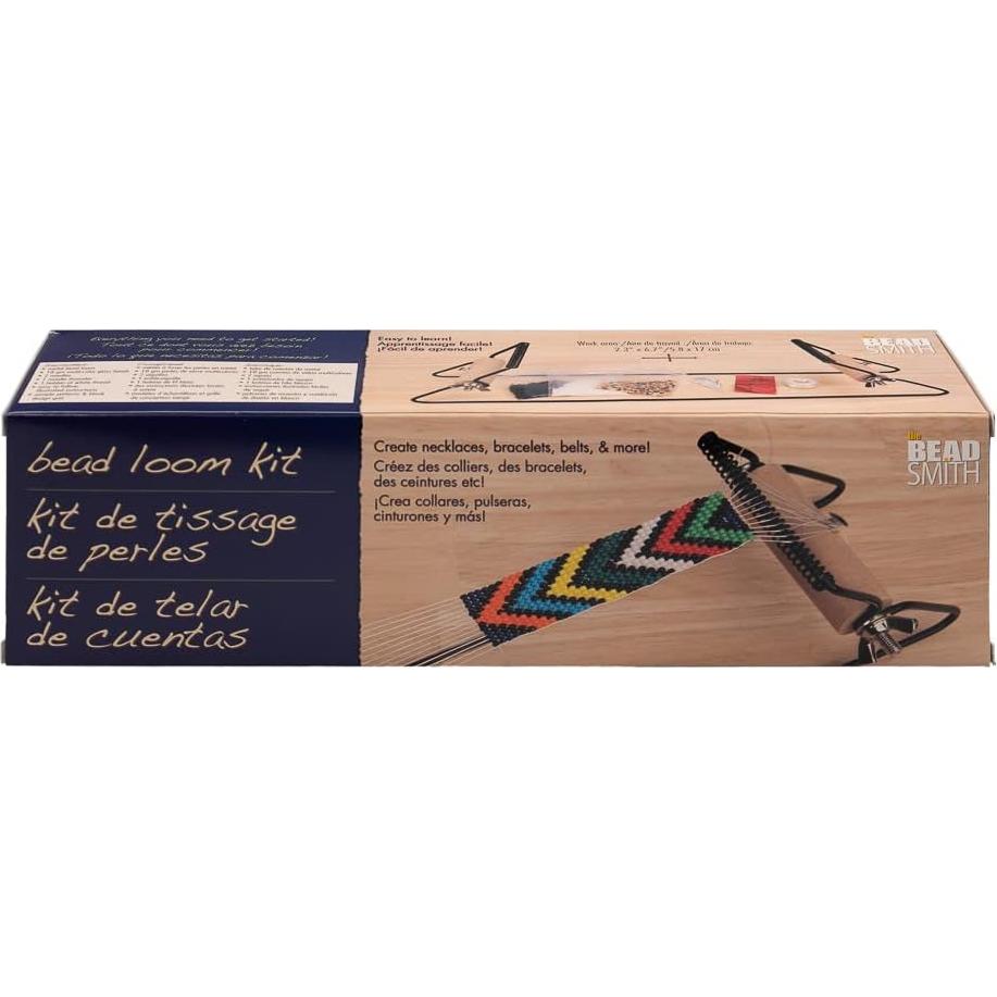 Kit de Telar de Cuentas Craft County | Incluye Hilo, Agujas y Cuentas