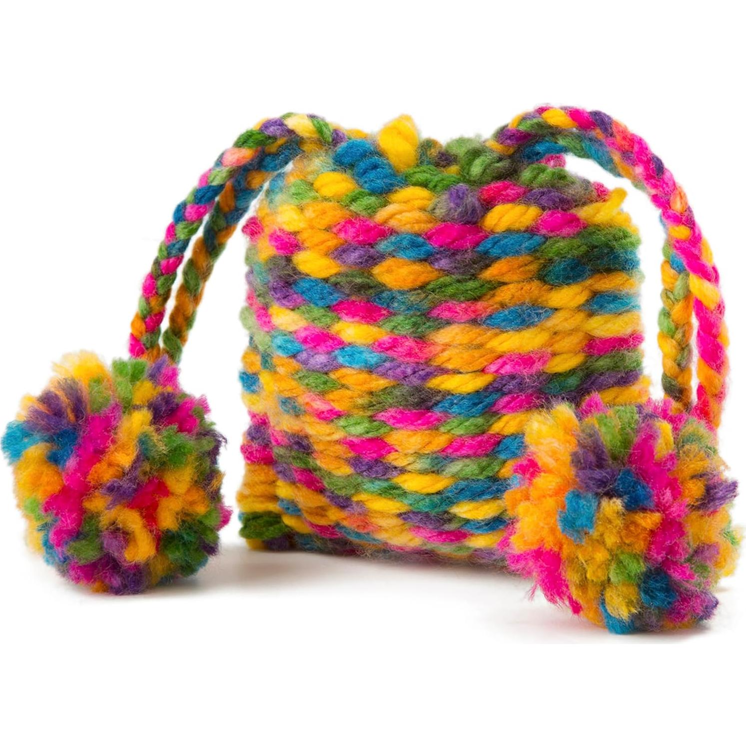 Telar de Tejido Multi-Craft Melissa & Doug - Madera, 83 m hilo