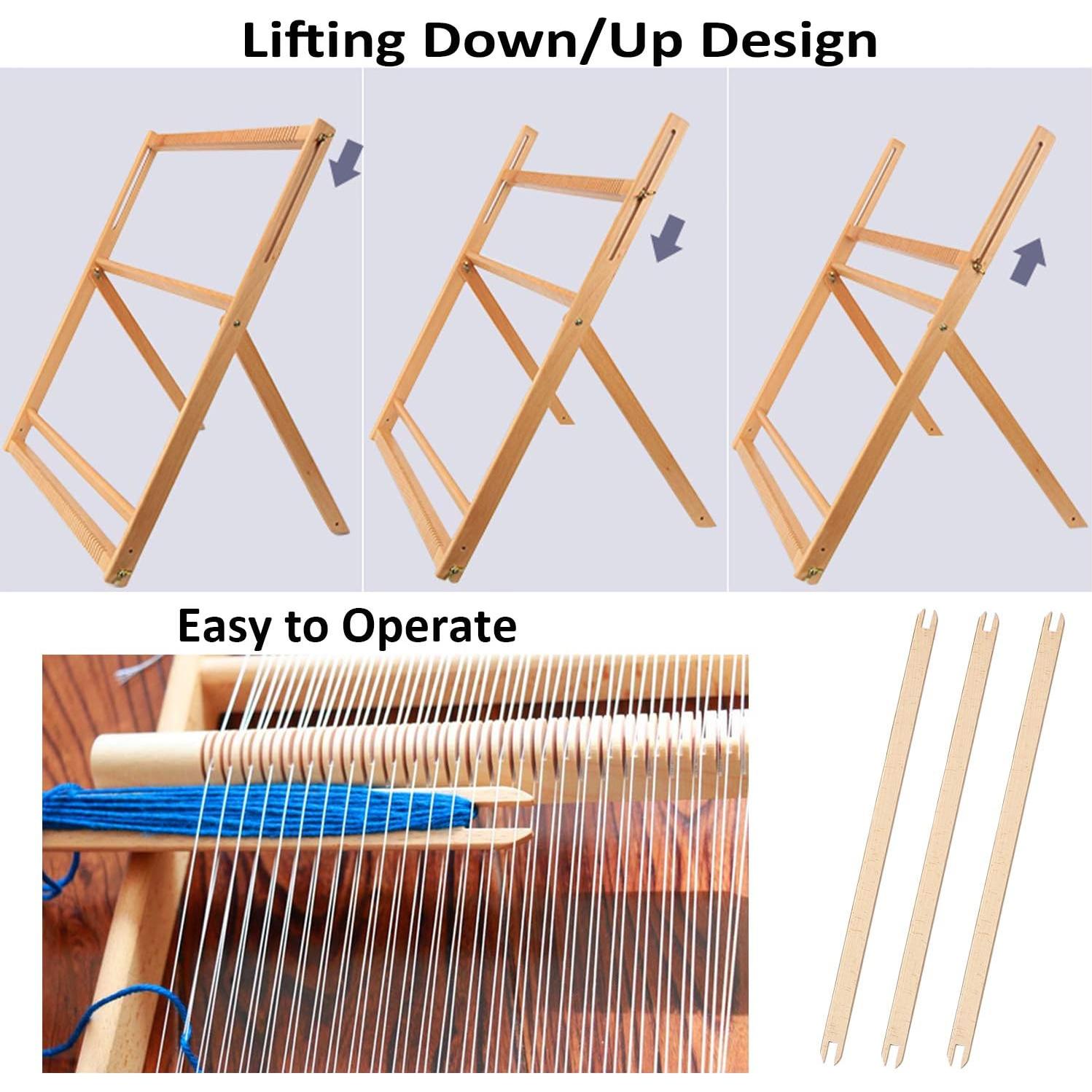 Telar de Tejer con Soporte WILLOWDALE 64x49 cm para Principiantes