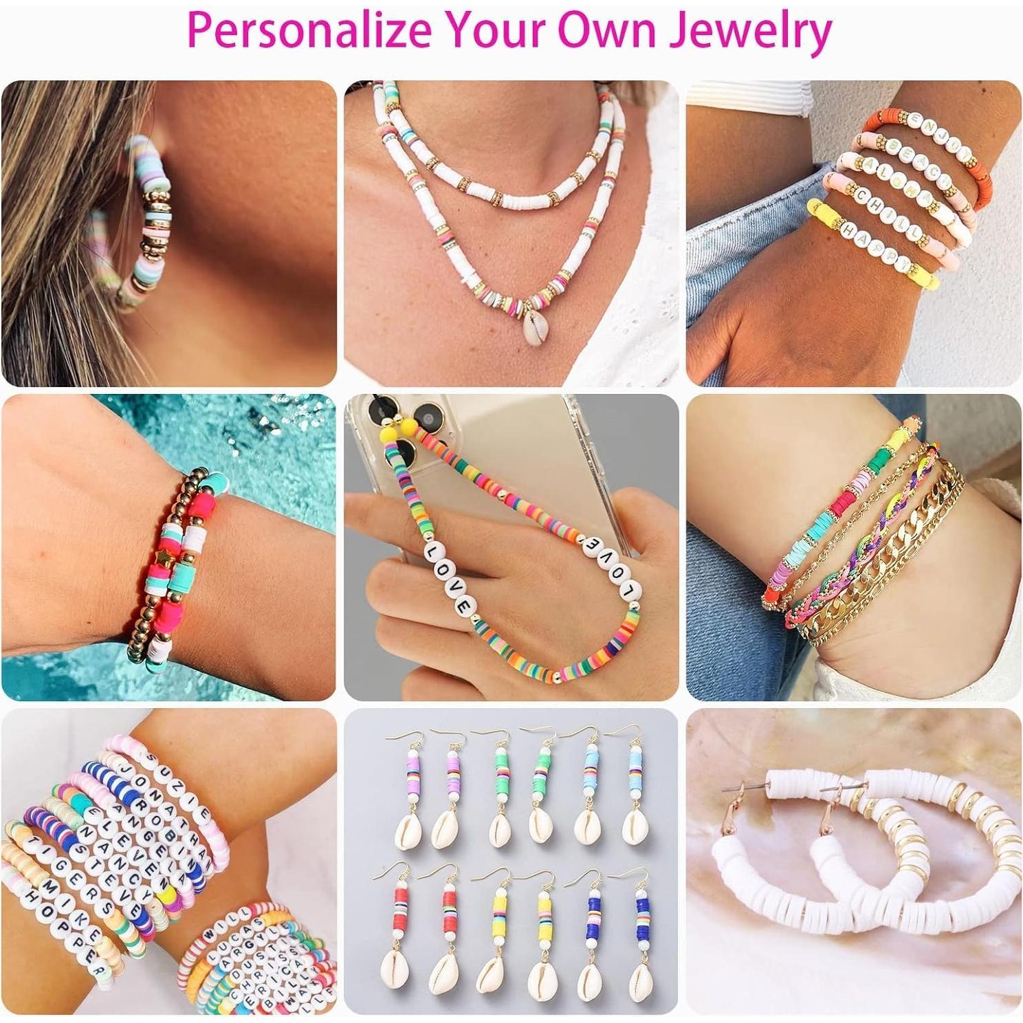 Kit de Pulseras de Amistad Sistenia - 14,000 Piezas de Arcilla