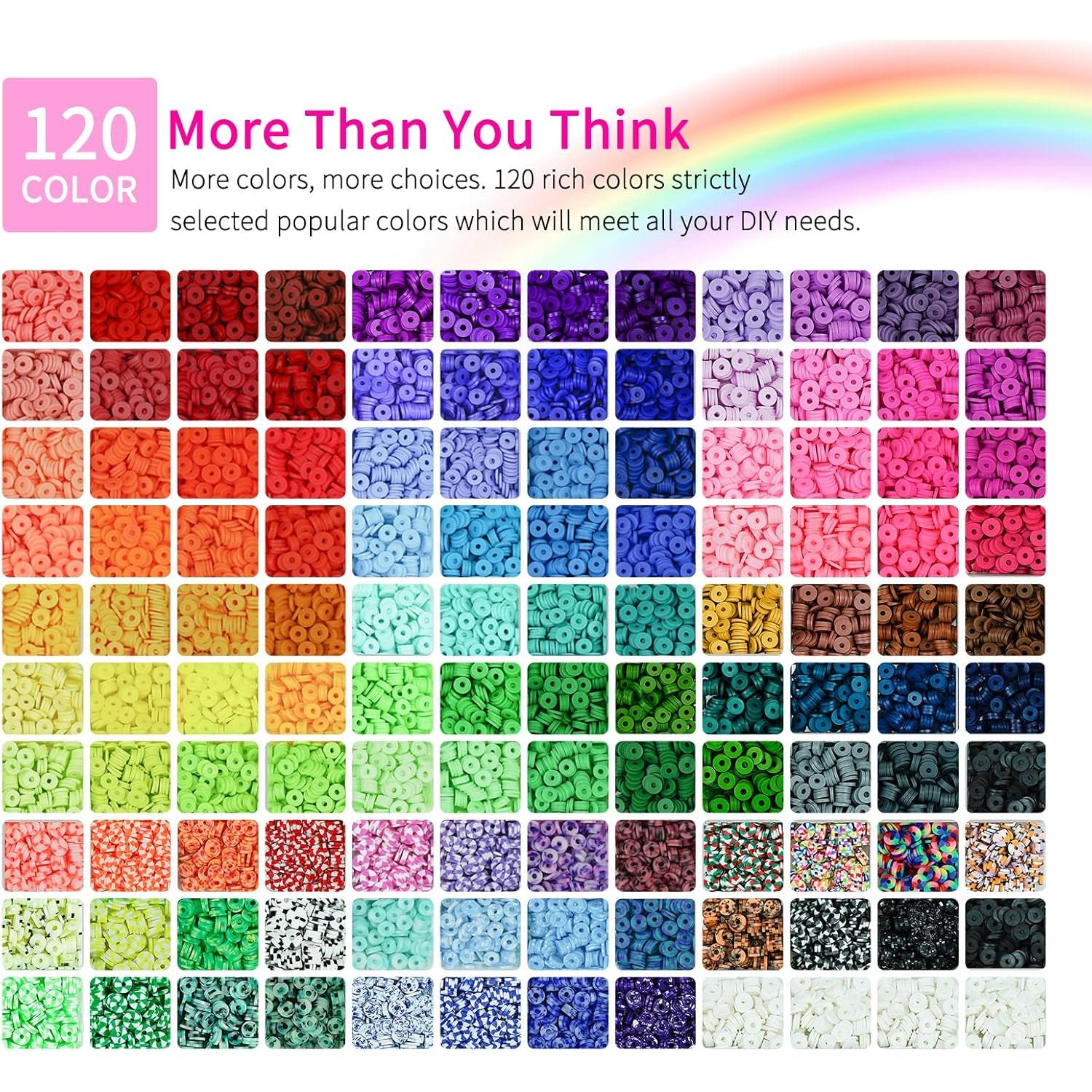 Kit de Fabricación de Pulseras Sistenia 20,000 Piezas 120 Colores