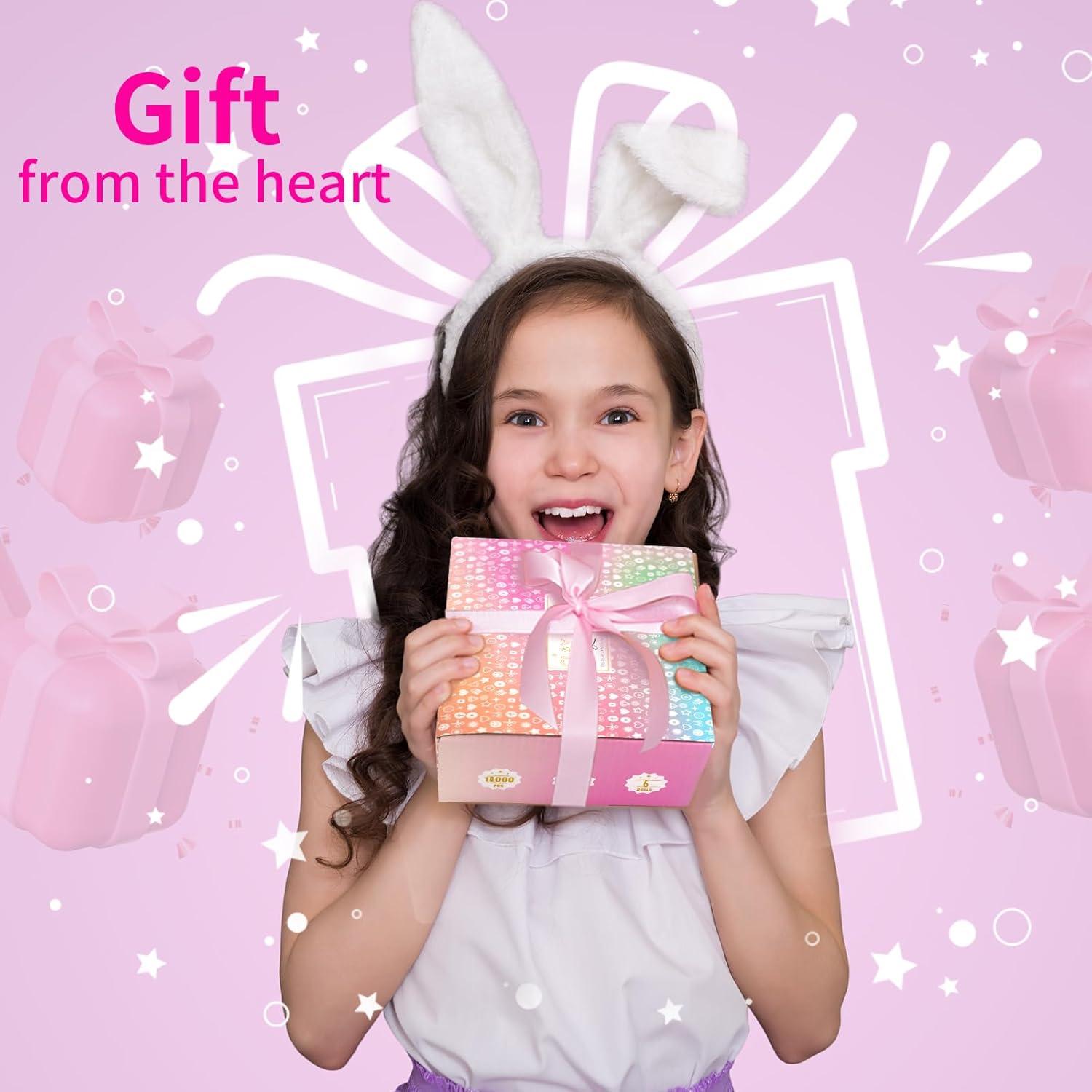 Kit de Fabricación de Pulseras Sistenia 20,000 Piezas 120 Colores