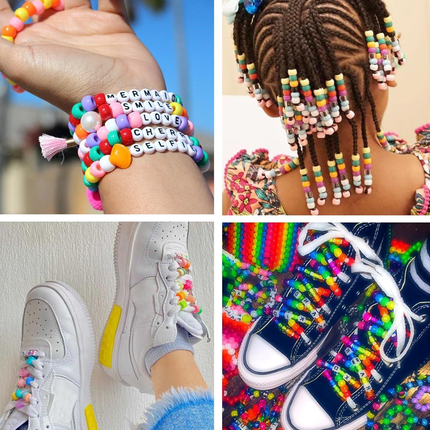 Set de Perlas de Pony Arcoíris QUEFE 2350pcs 64 Colores