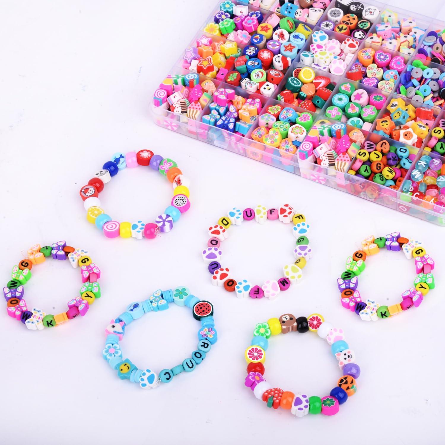 Kit de Pulseras de Cuentas BBita 1000PCS 24 Estilos Diversos