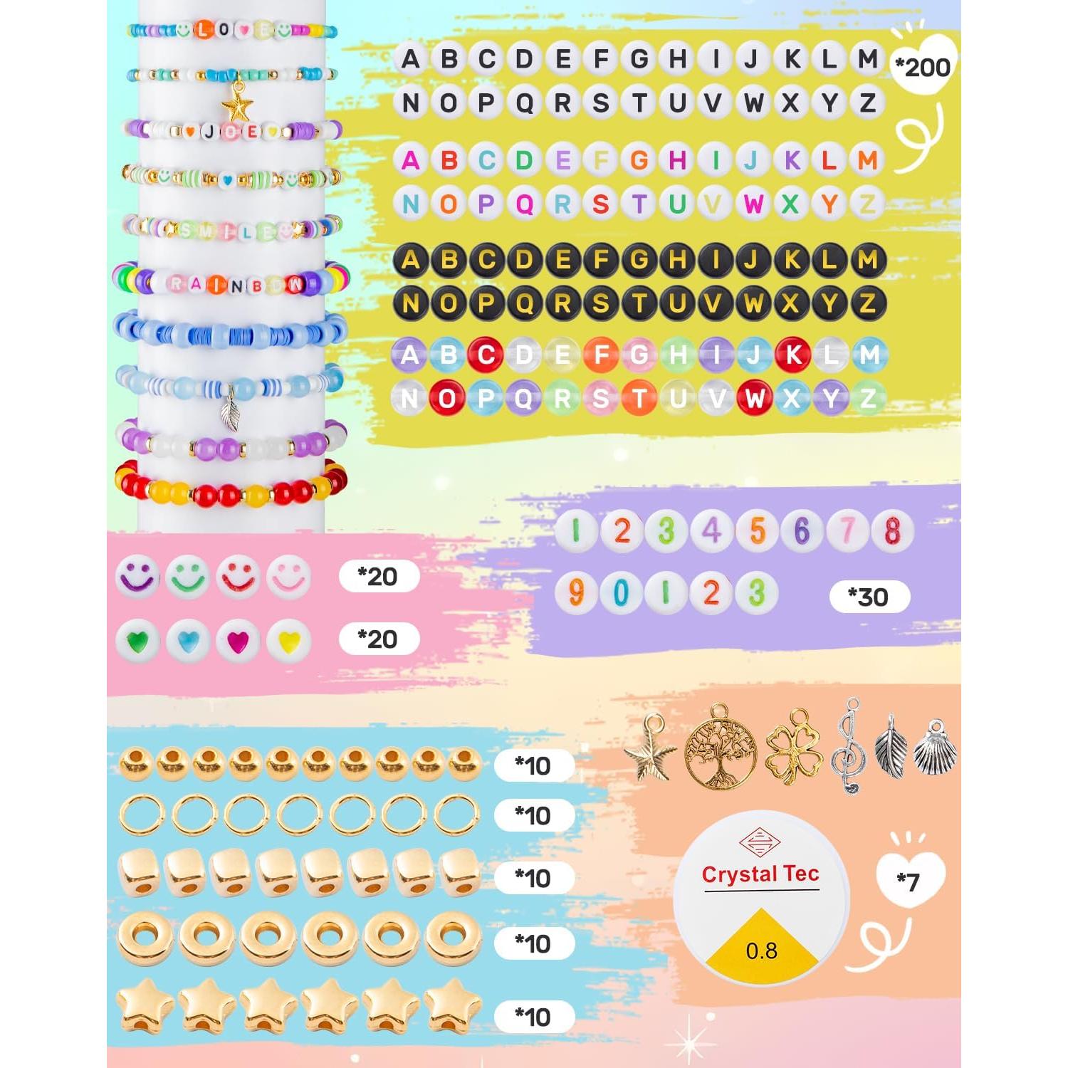 Kit de Fabricación de Pulseras Taybonds - 24 Colores de Cuentas