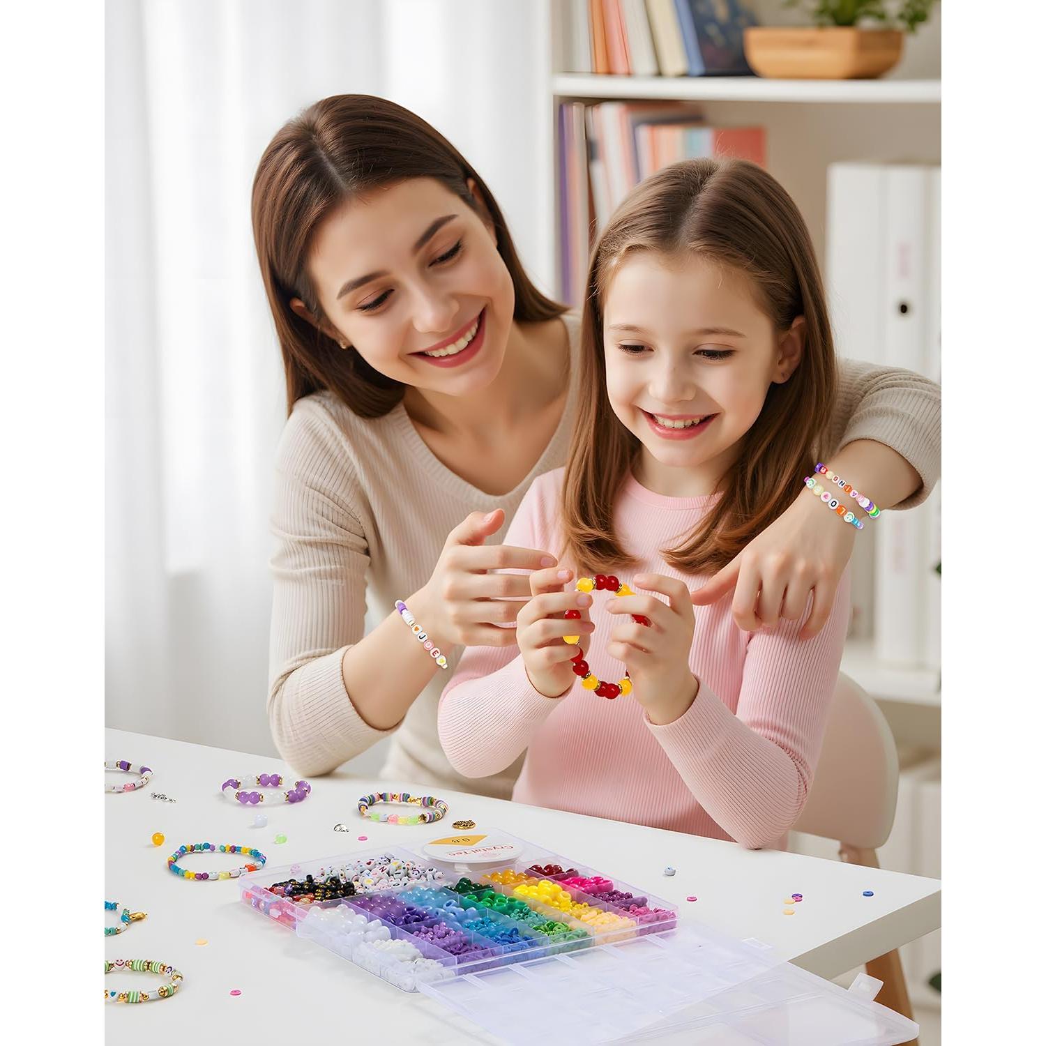 Kit de Fabricación de Pulseras Taybonds - 24 Colores de Cuentas