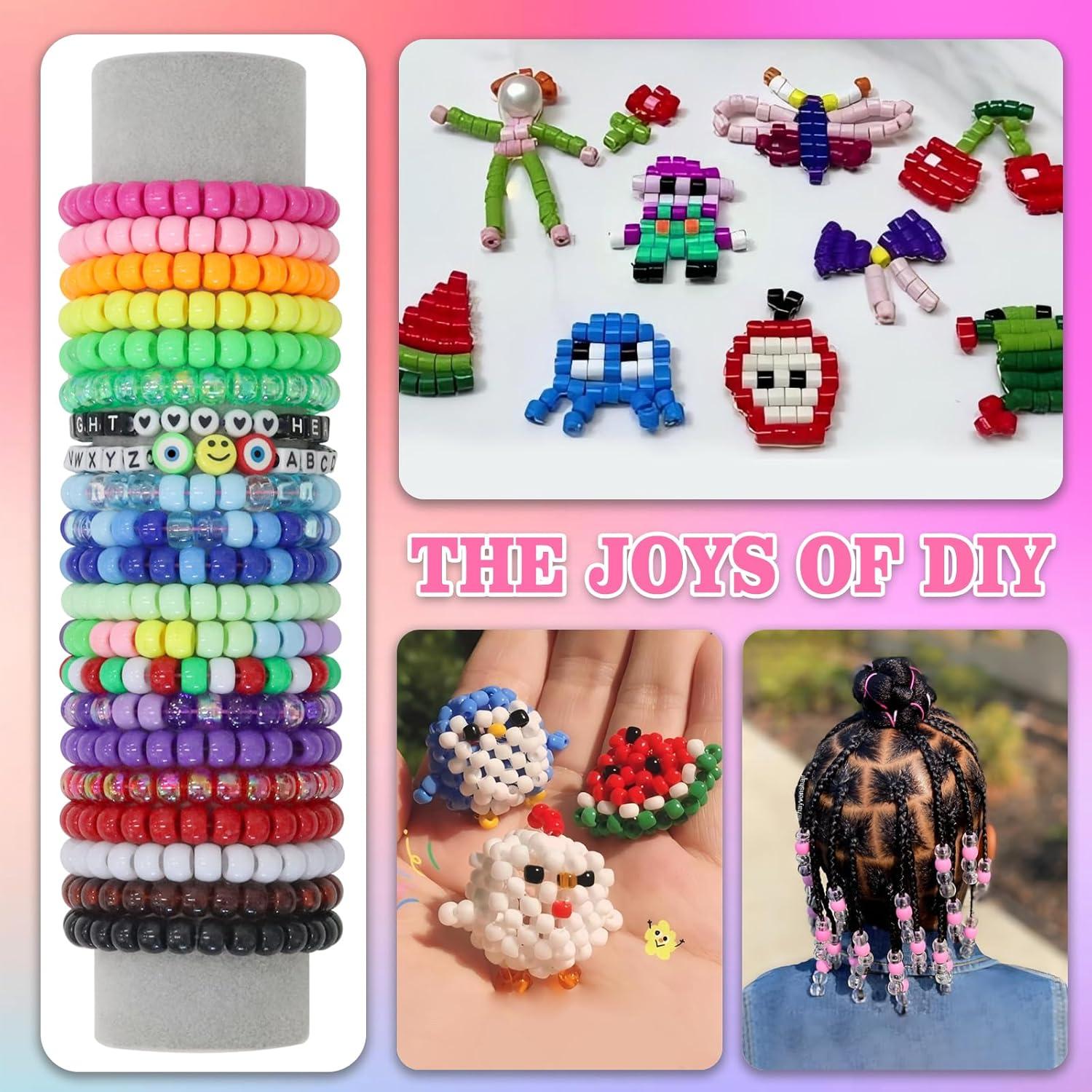 Kit de Pulseras DIY LIS HEGENSA 1000PCS 24 Colores