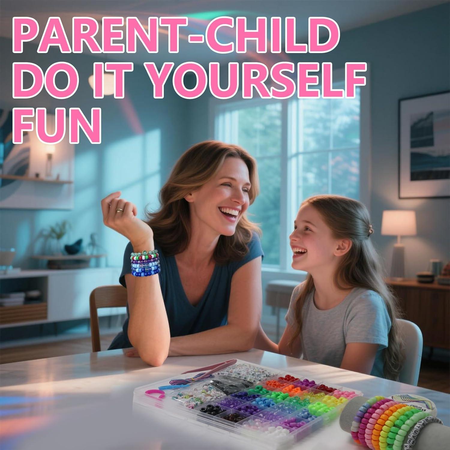 Kit de Pulseras DIY LIS HEGENSA 1000PCS 24 Colores