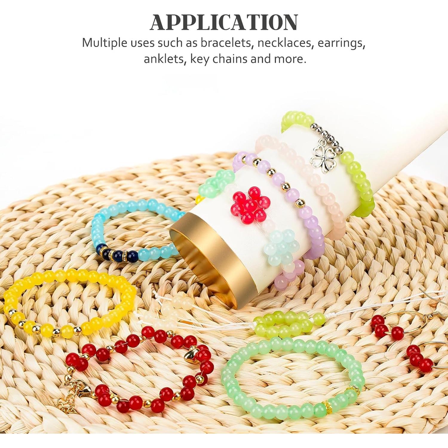 Kit de Fabricación de Pulseras de Perlas de Vidrio Sistenia 1400pcs