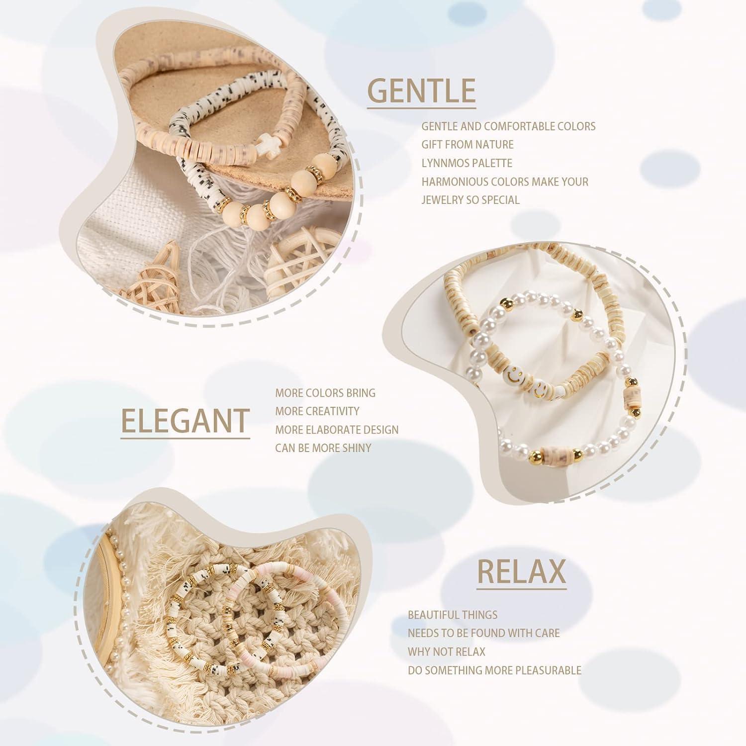 Kit de Pulseras de Arcilla Polimérica Lynnmos 8000 Piezas