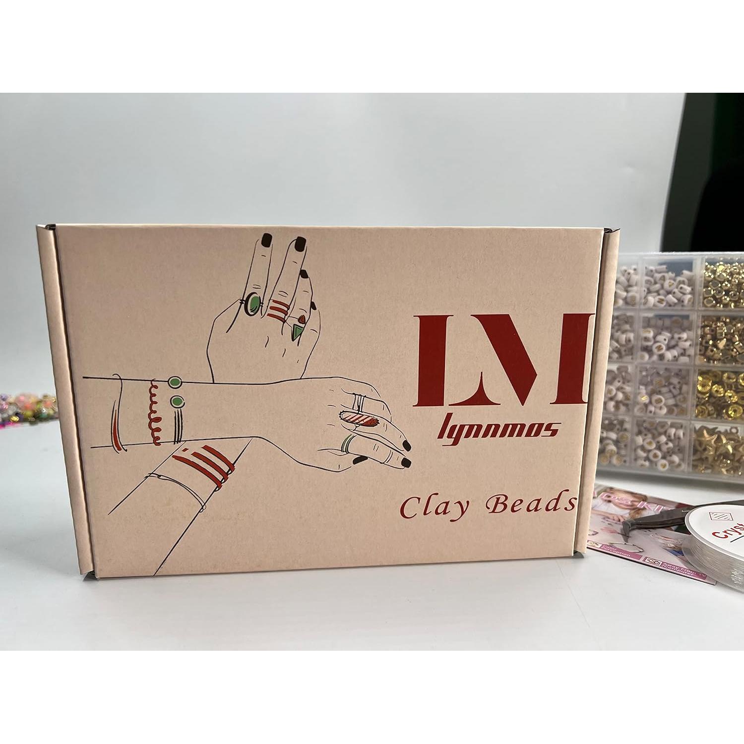 Kit de Pulseras de Arcilla Polimérica Lynnmos 8000 Piezas