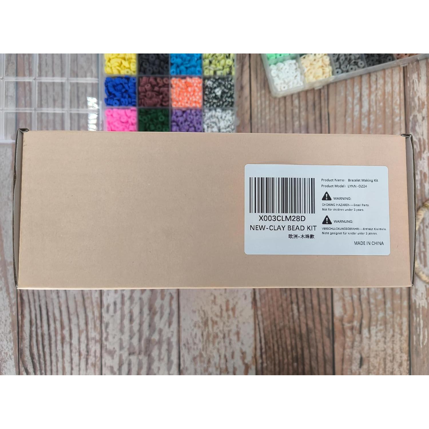 Kit de Pulseras de Arcilla Polimérica Lynnmos 8000 Piezas