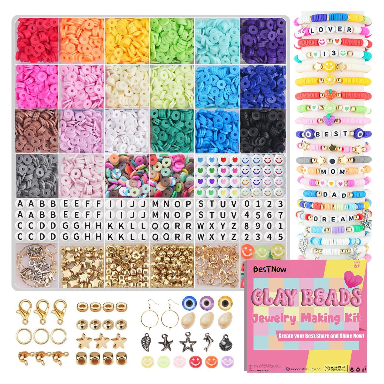 Kit de Fabricación de Pulseras BestNow 5000 Piezas DIY
