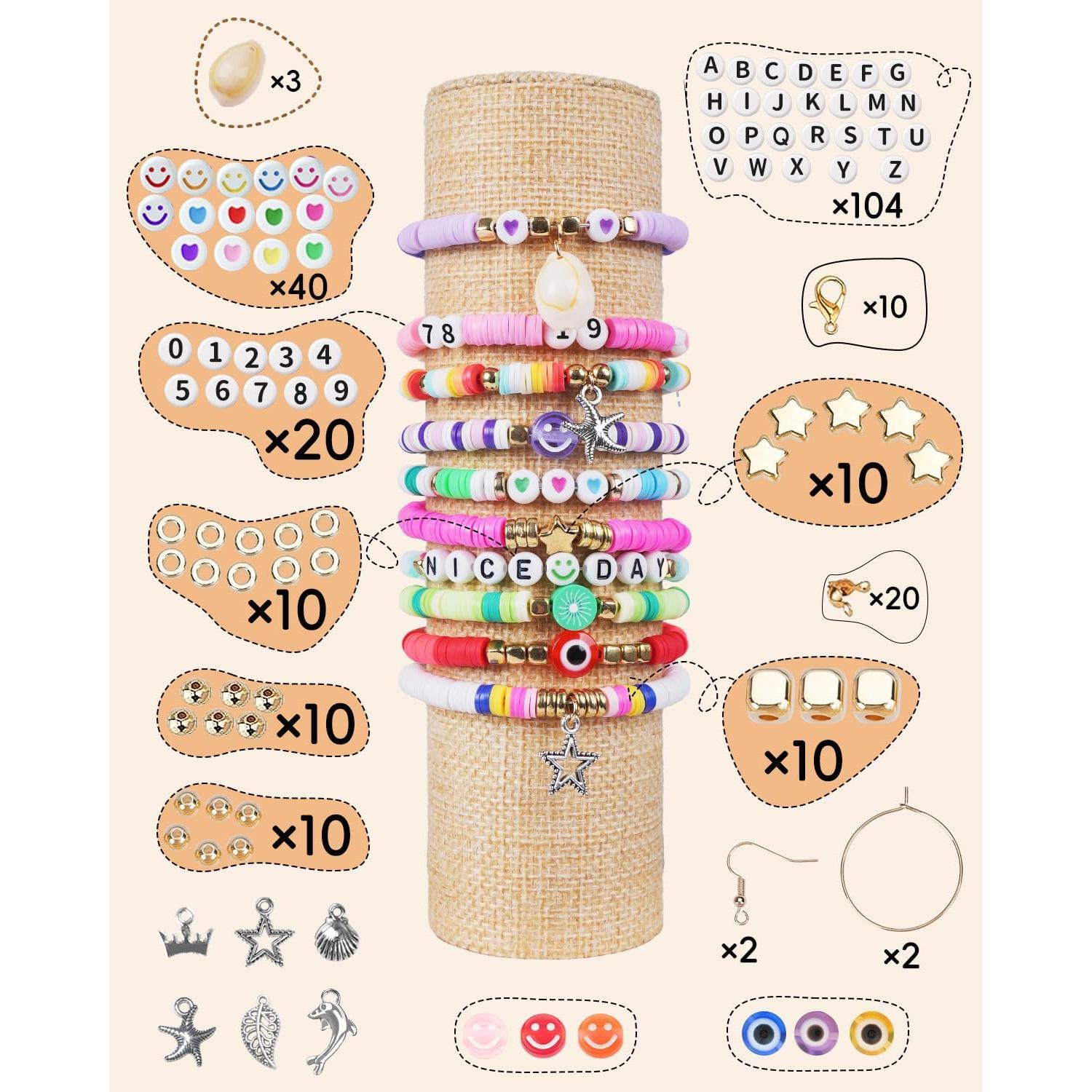 Kit de Fabricación de Pulseras BestNow 5000 Piezas DIY