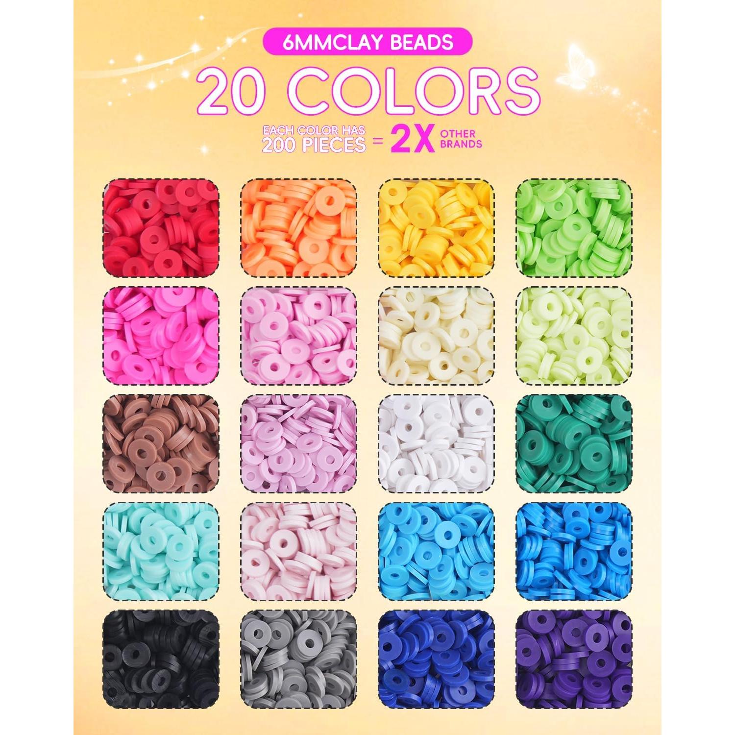 Kit de Fabricación de Pulseras BestNow 5000 Piezas DIY