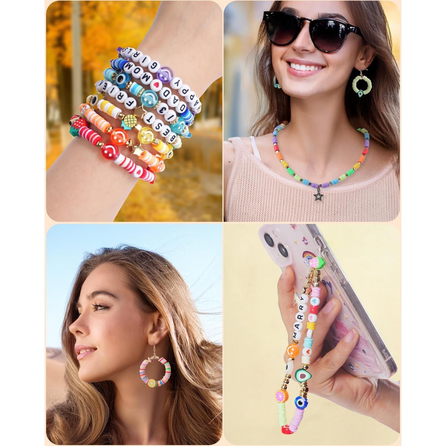 Kit de Fabricación de Pulseras BestNow 5000 Piezas DIY