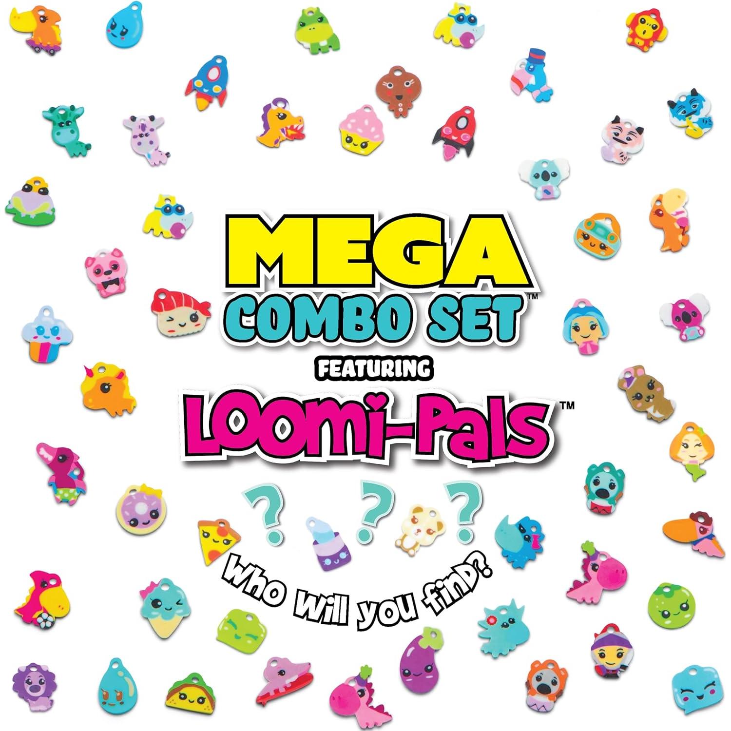 Kit de Manualidades Rainbow Loom Loomi-Pals Mega Combo 5700 Piezas