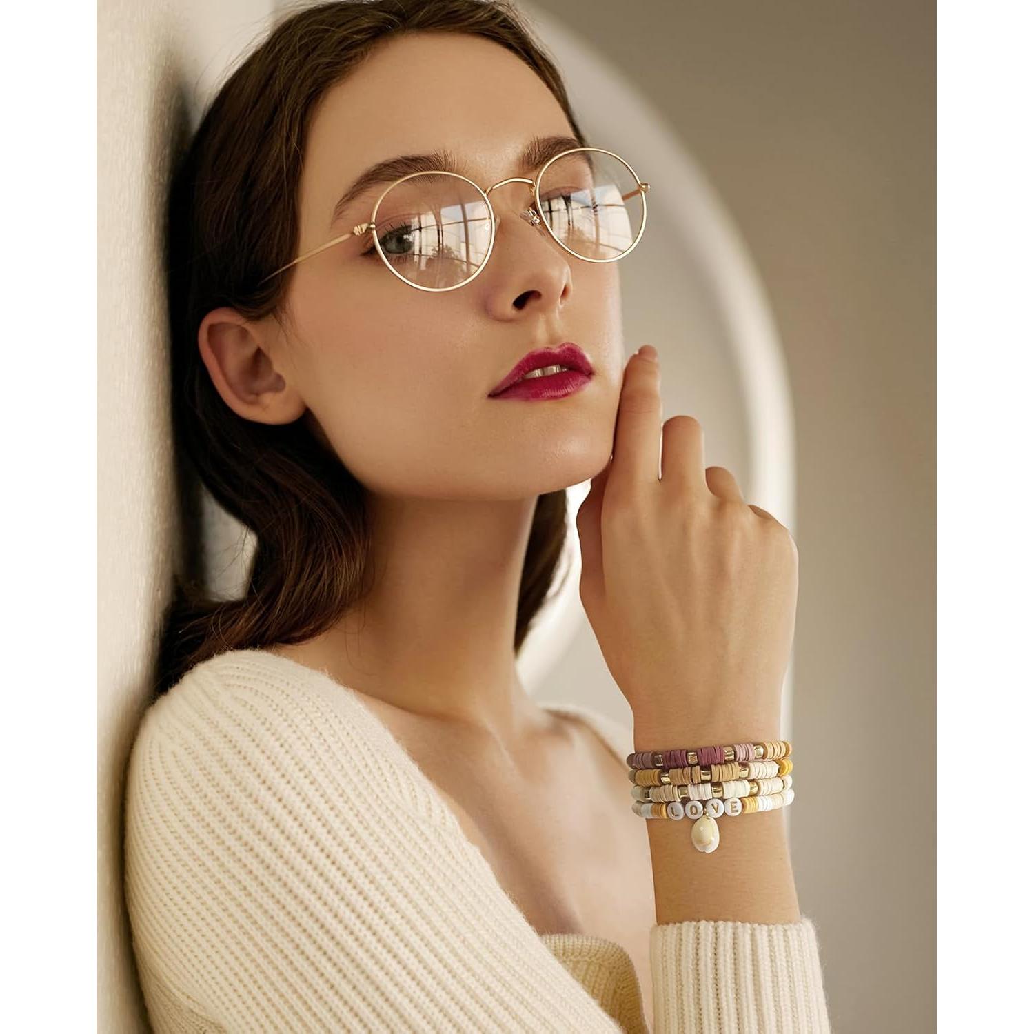 Kit de Fabricación de Pulseras ClaBead - 6300 Piezas, 24 Colores