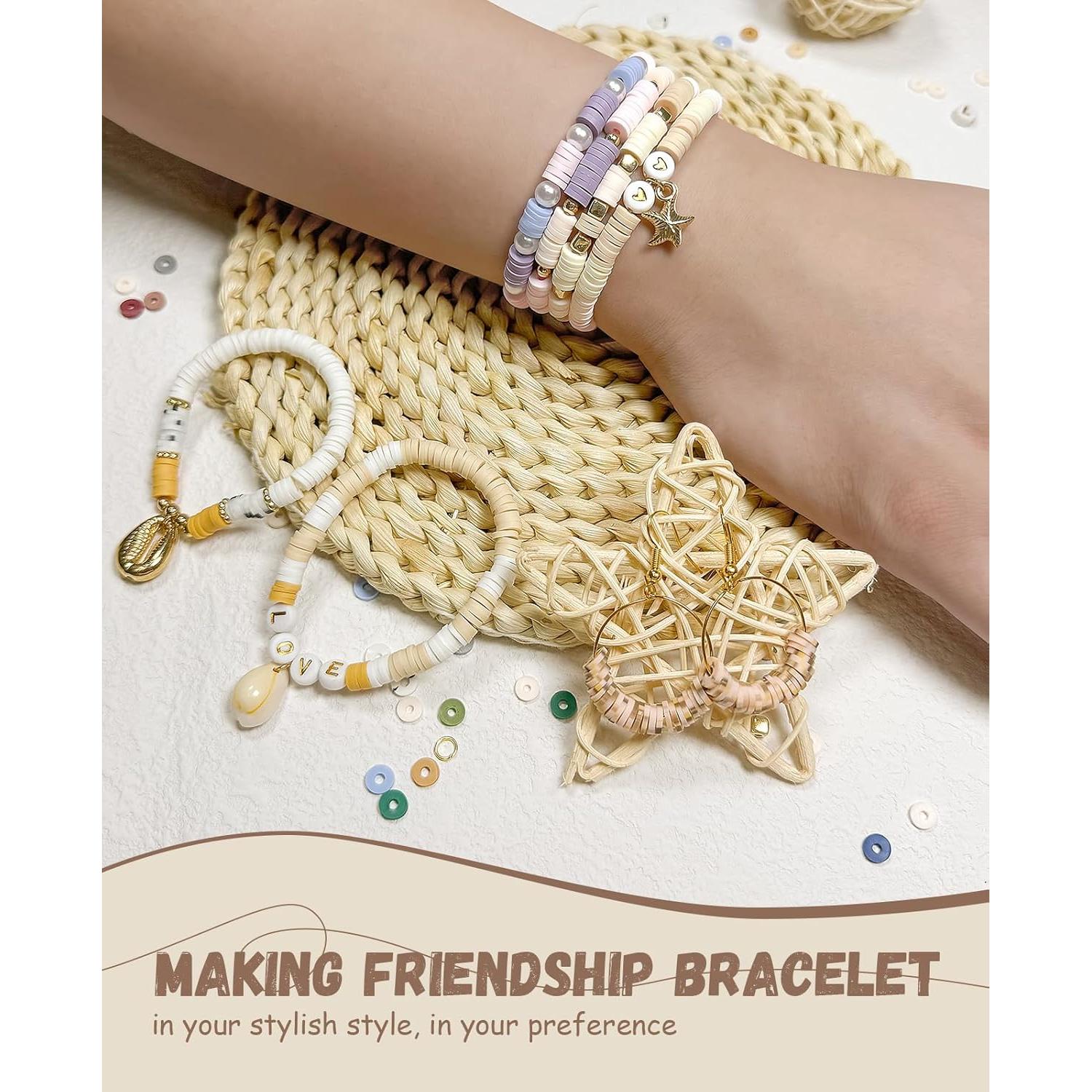 Kit de Fabricación de Pulseras ClaBead - 6300 Piezas, 24 Colores