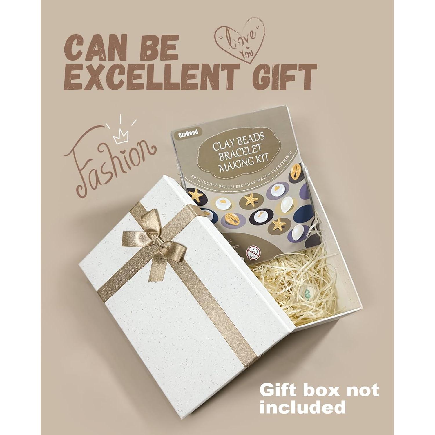 Kit de Fabricación de Pulseras ClaBead - 6300 Piezas, 24 Colores