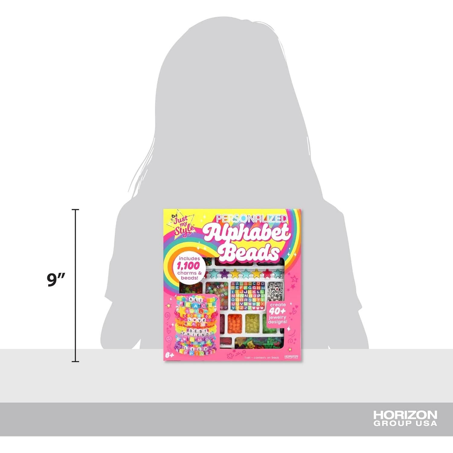 Kit de Cuentas ABC Solo Mi Estilo - 1000 Piezas para Joyería