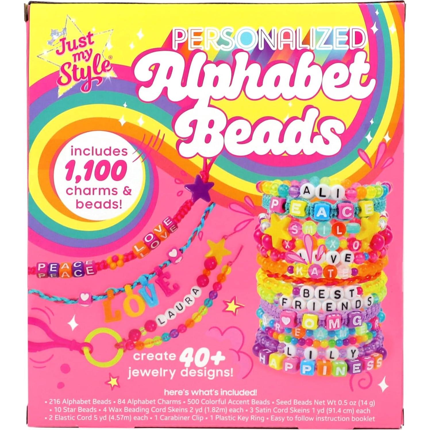 Kit de Cuentas ABC Solo Mi Estilo - 1000 Piezas para Joyería