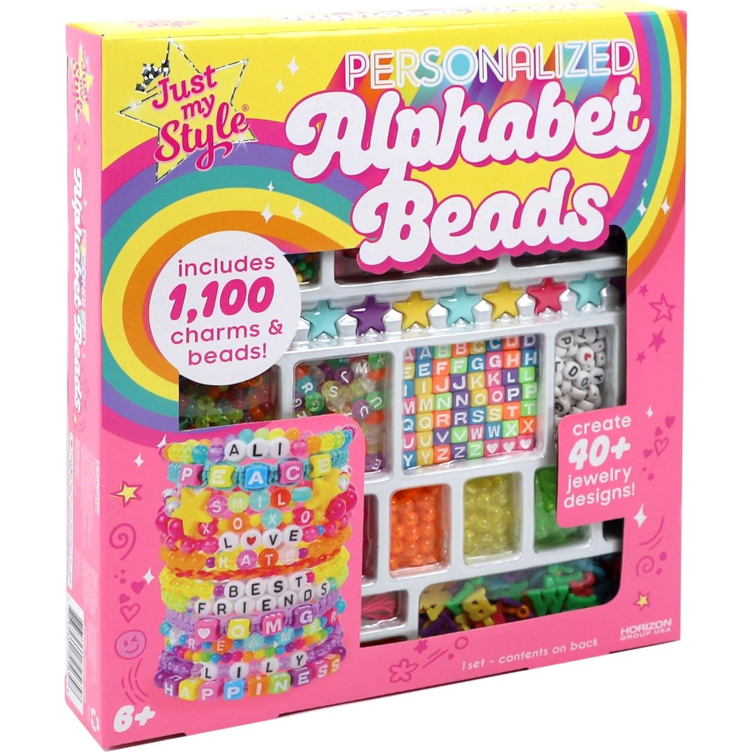 Kit de Cuentas ABC Solo Mi Estilo - 1000 Piezas para Joyería