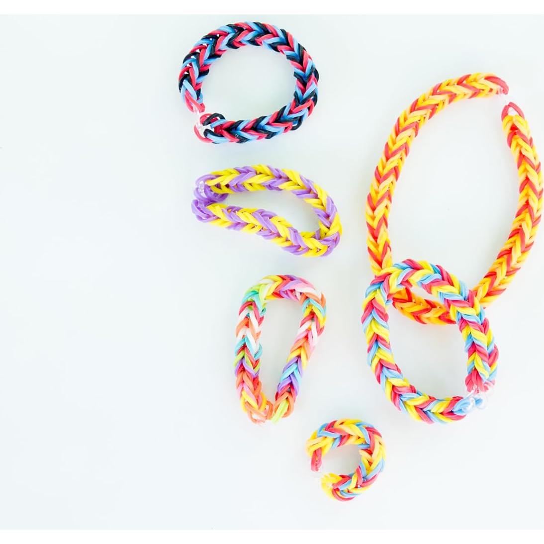 Kit de Pulseras de Goma JIYAKO 2500+ con Accesorios