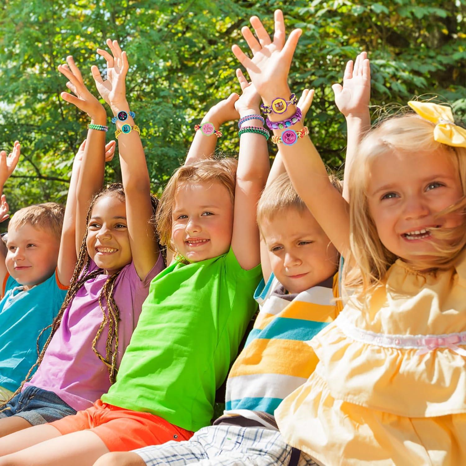 Kit de Pulseras de Amistad IQKidz - Manualidades para Niñas 8-12 Años