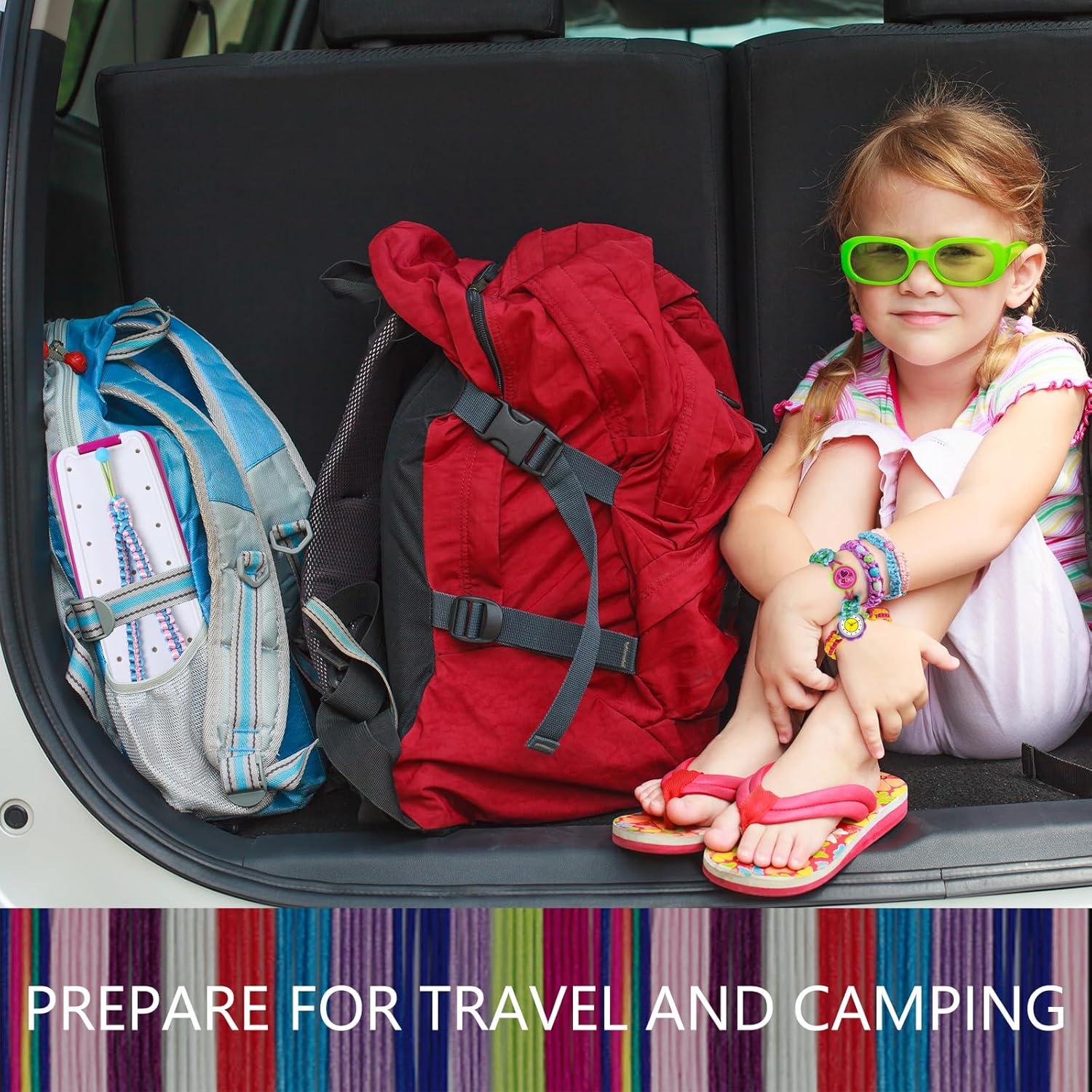 Kit de Pulseras de Amistad IQKidz - Manualidades para Niñas 8-12 Años