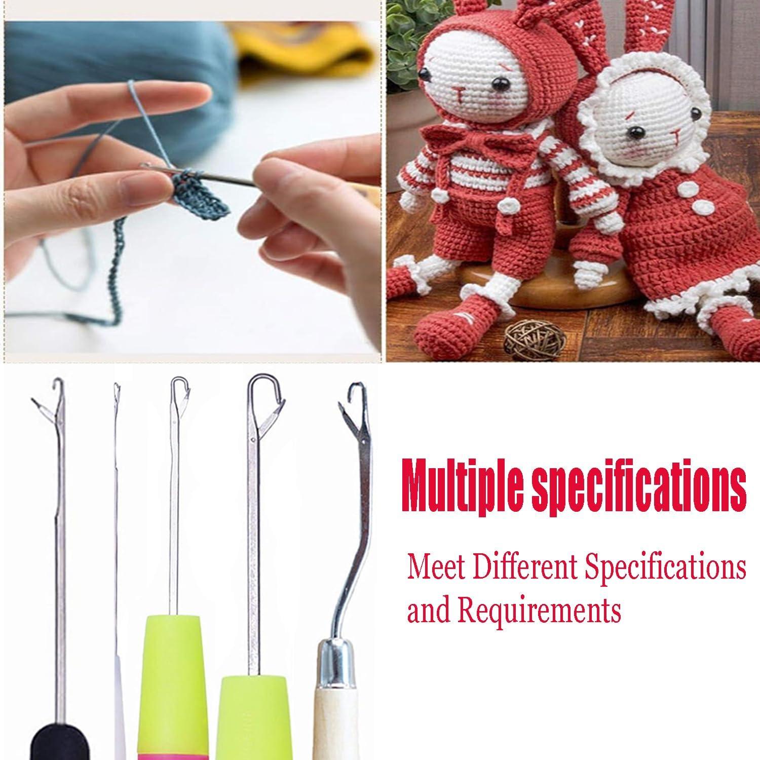 HAMIYELL Paquete de 5 Ganchos de Crochet para Manualidades