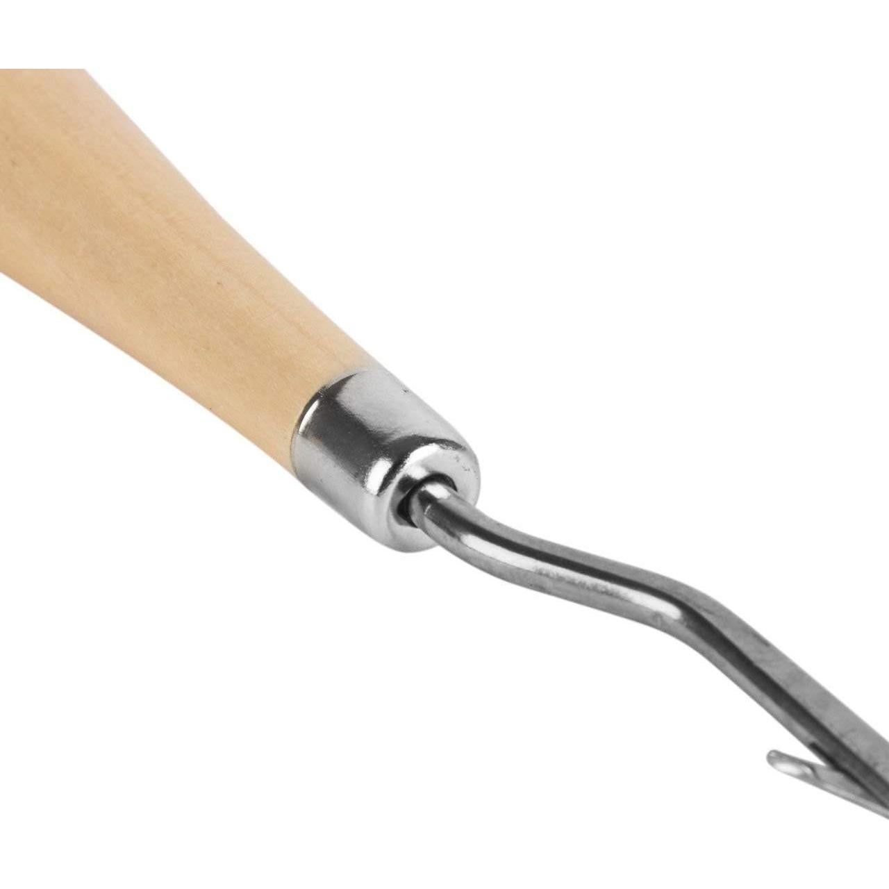 2 Agujas de Ganchillo de Madera 16 cm para Alfombras CLHJINRUOLIU