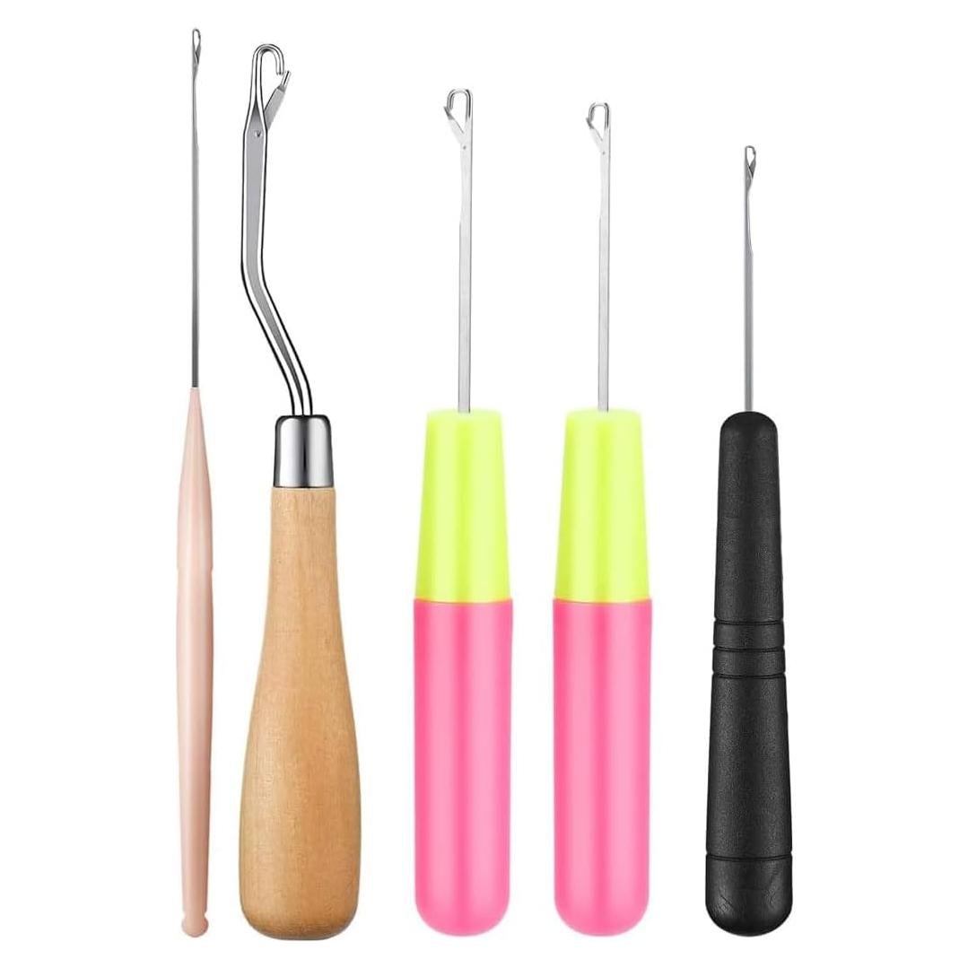 Juego de 5 Ganchos de Trapo SWEET VIEW - Acero Inoxidable