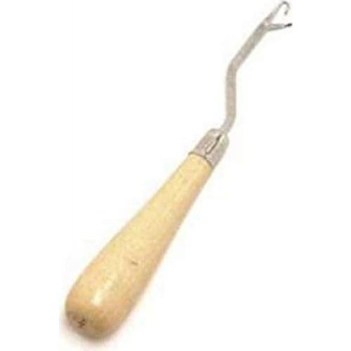 Gancho de Latch Curvo Susan Bates 15.88 cm Mango de Madera