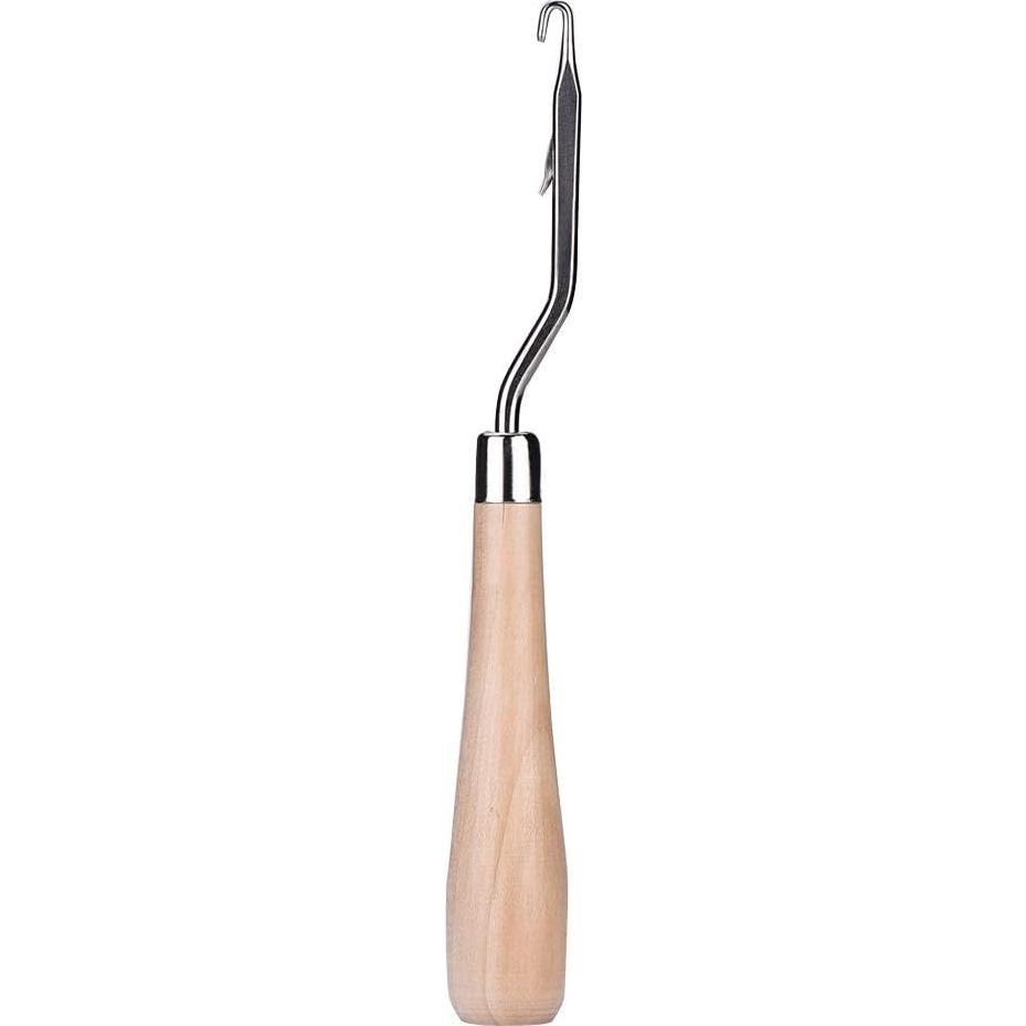 Juego de 3 herramientas de gancho de madera EBOOT 16.5 cm